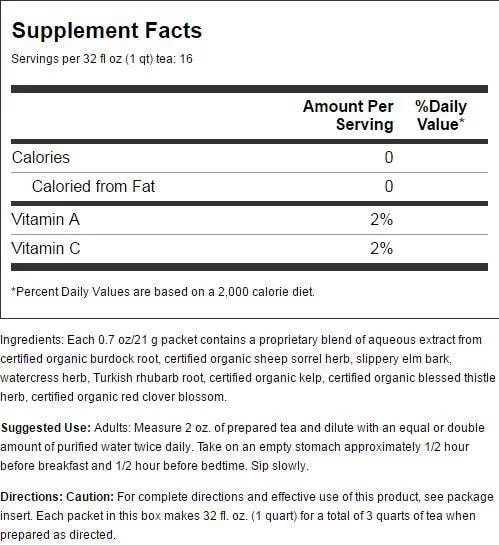 Flora Flor-Essence Dry Tea Blend 2.2 Oz