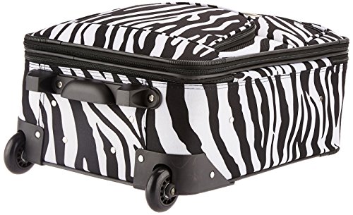 Rockland Fashion Softside Upright Luggage Set, Beach