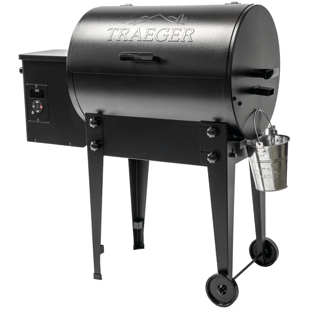Traeger Pellet Grills Tailgater 20 Wood Pellet Grill and Smoker - Black