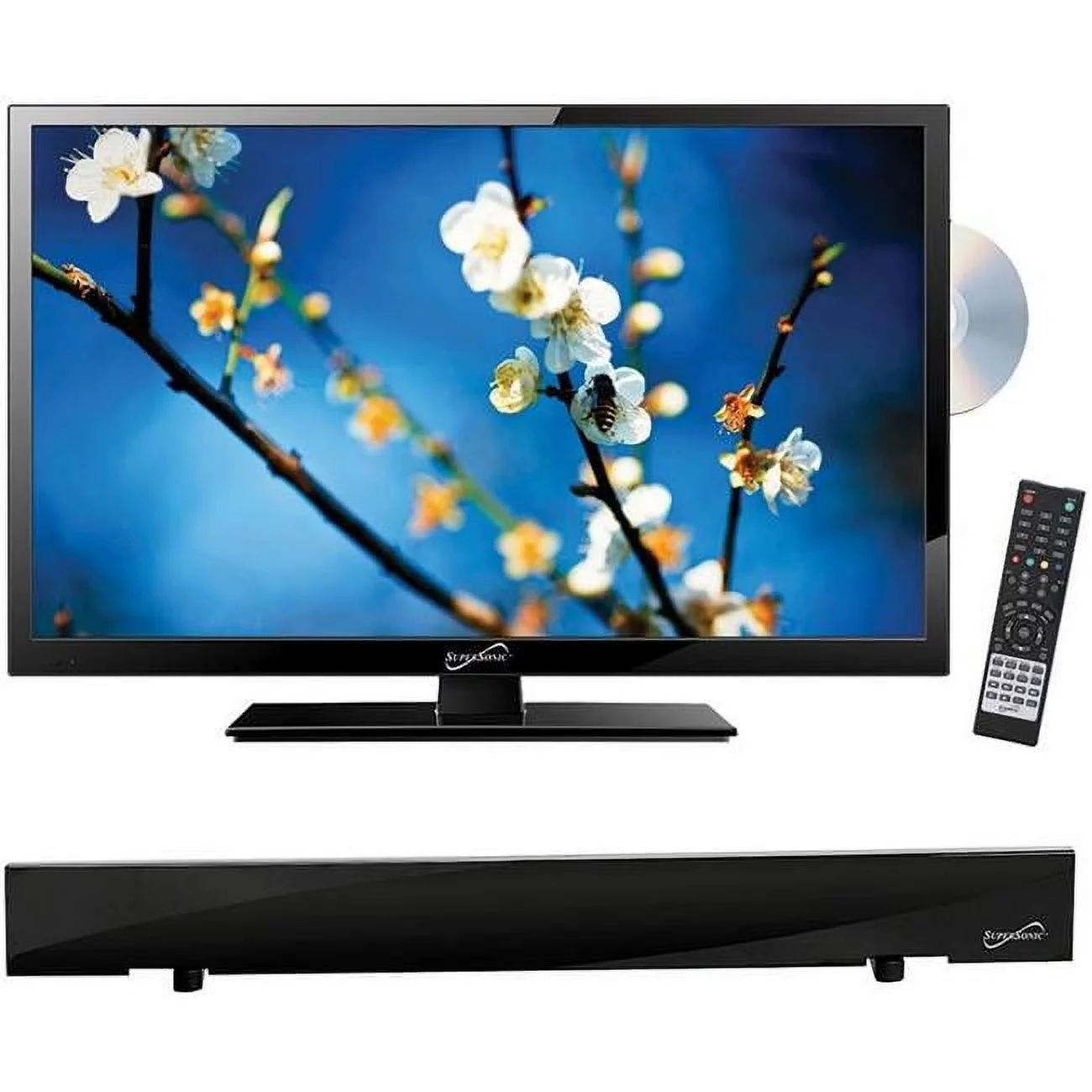 Supersonic  22 in. Class Full HD LED TV & SC-612 HDTV Flat Digital Antenna