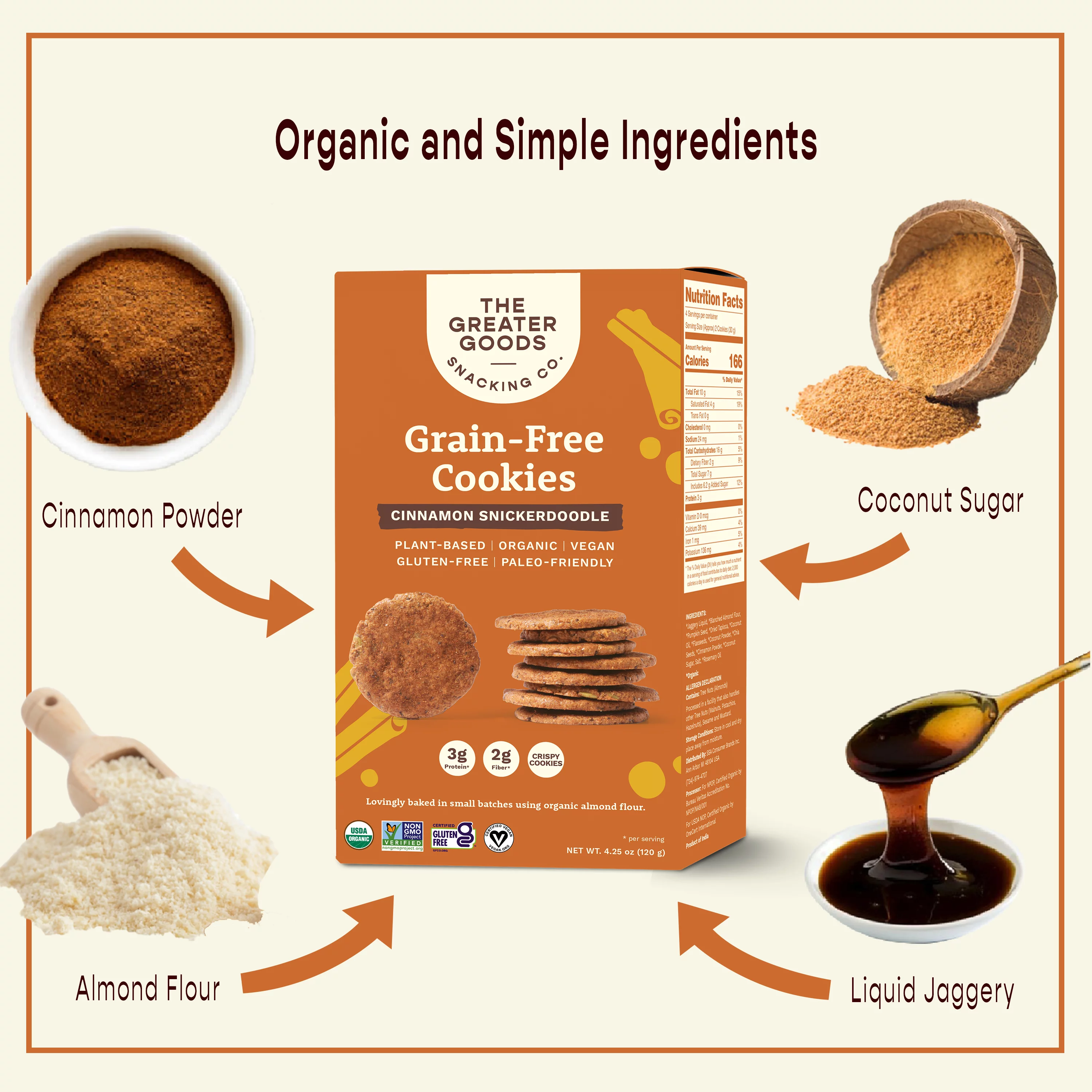 The Greater Goods Snacking Co. Gluten Free Super Sampler Mixed Bundle, 4oz, 9 Boxes