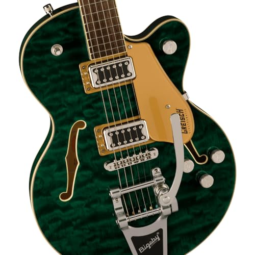 Gretsch G5655T-QM Electromatic Center Block Jr. Quilt Semi-hollowbody Electric Guitar - Mariana