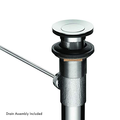 hansgrohe Logis Modern Low Flow Water Saving 1-Handle 1 10-inch Tall Bathroom Sink Faucet in Chrome, 71090001