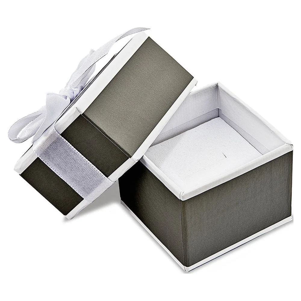 Primal Gold 14 Karat White Gold 4mm Princess Cut Peridot Ring