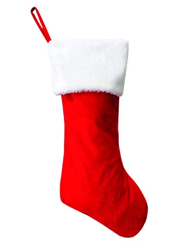 DSGN By DNA Personalized Custom Embroidered Christmas Xmas Plush Stocking 20 Inches