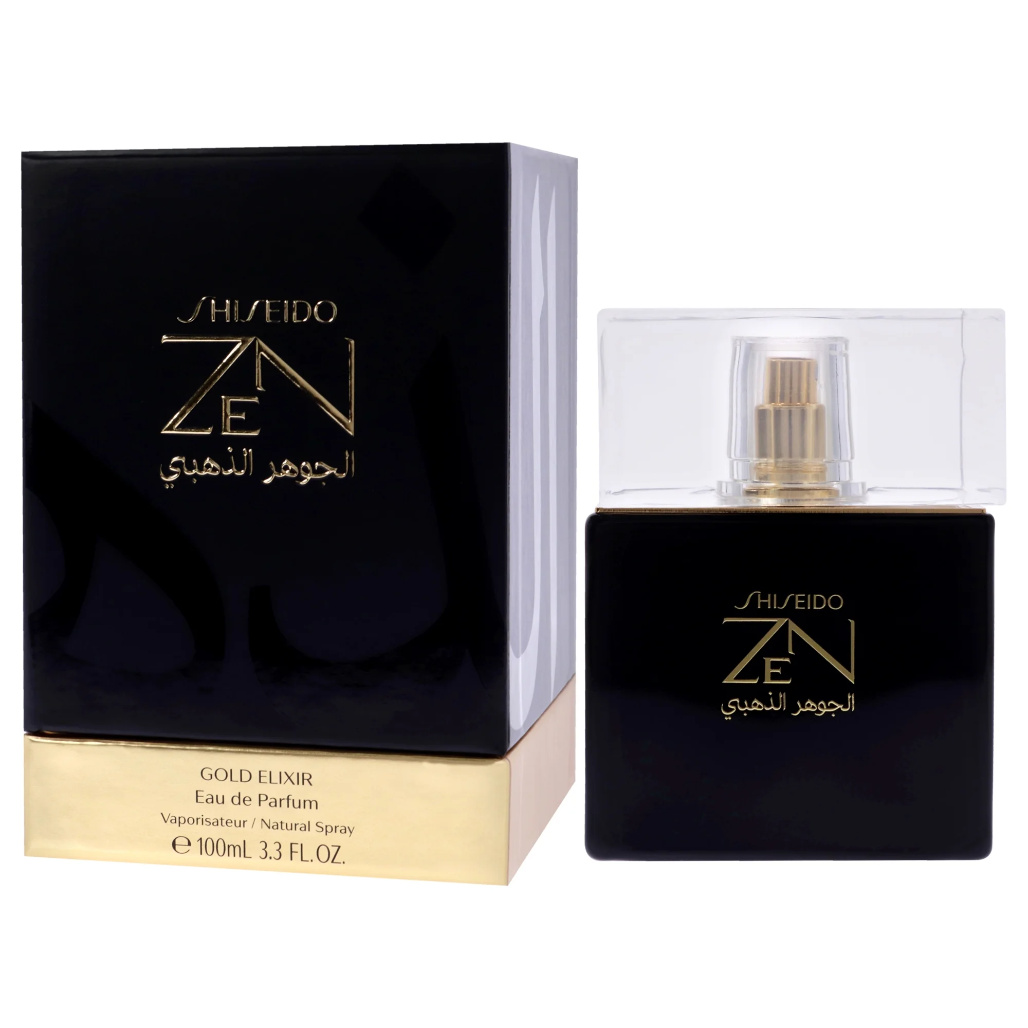 Shiseido Zen Gold Elixir , 3.3 oz EDP Spray