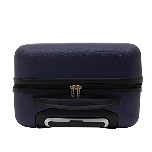 Travelers Club Harper Luggage, Black, 20-Inch Carry-On