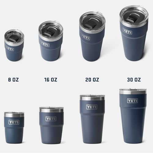 YETI Rambler 30 oz Stackable Tumbler, Stainless Steel, Vacuum Insulated with MagSlider Lid