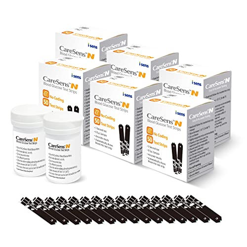 CareSens N Blood Glucose Test Strips (50 ct) - Only for CareSens N Family Meter Kits…