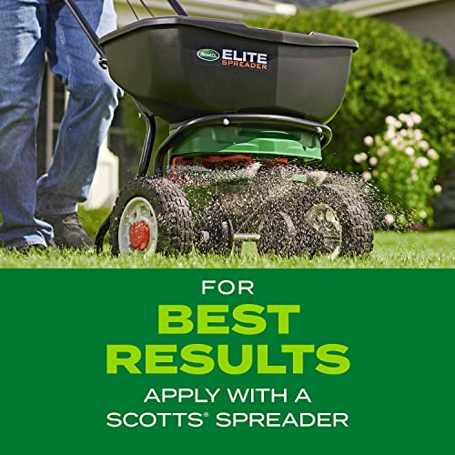 Scotts Turf Builder Rapid Grass Sun and Shade Mix, Combination Grass Seed and Fertilizer, Grows Green Grass in Just Weeks, 16 lbs.