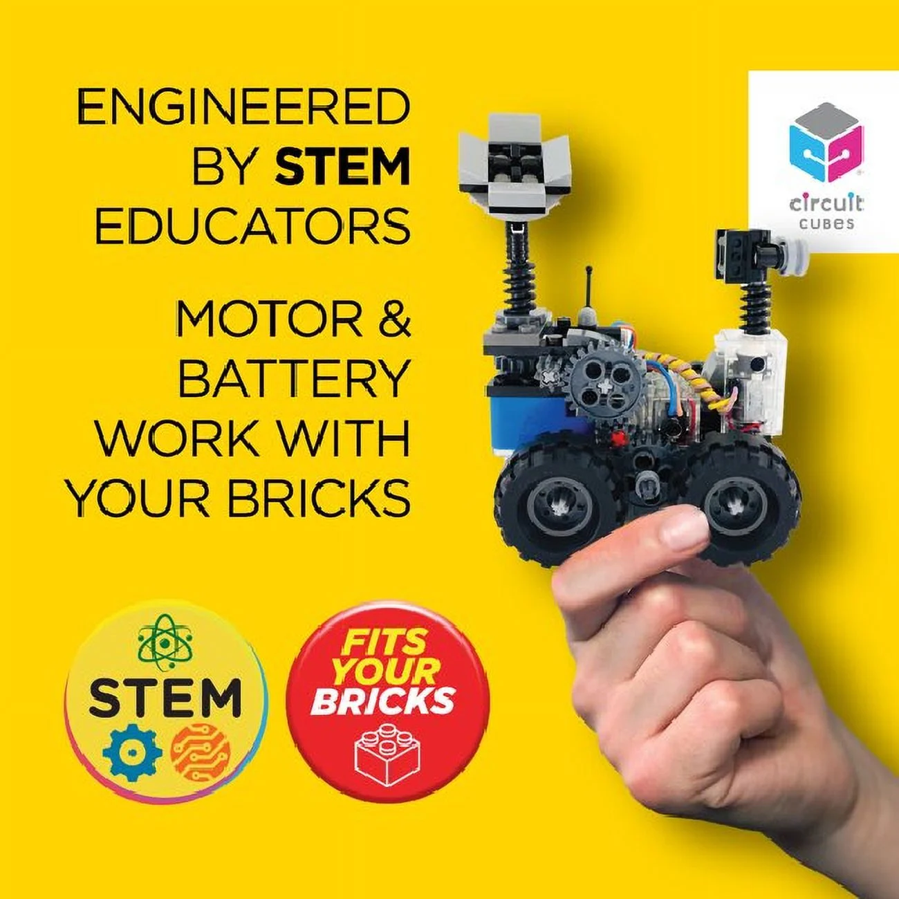 Circuit Cubes Space Rovers Kit Remote Control Robotics Kit STEM Learning Toy