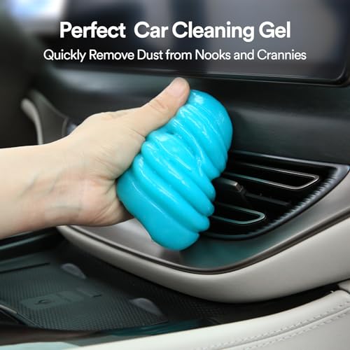 PULIDIKI Car Cleaning Gel Car Cleaning Putty Kit Car Interior Cleaner Slime Auto Detail Tools Supplies Car Accessories Stocking Stuffers Gifts for Men Women White Elephant Gifts Adults Teens Christmas