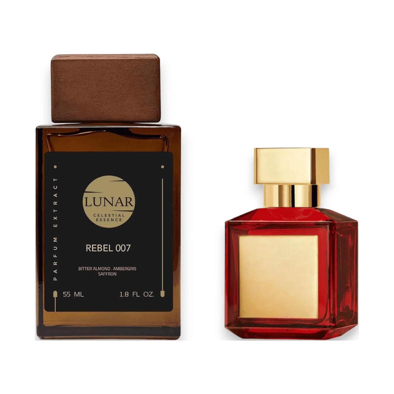 REBEL007 EAU DE PERFUM INSPIRED BY BACCARATE Rouge 540 Extrait 55ML Long-lasting 55ML