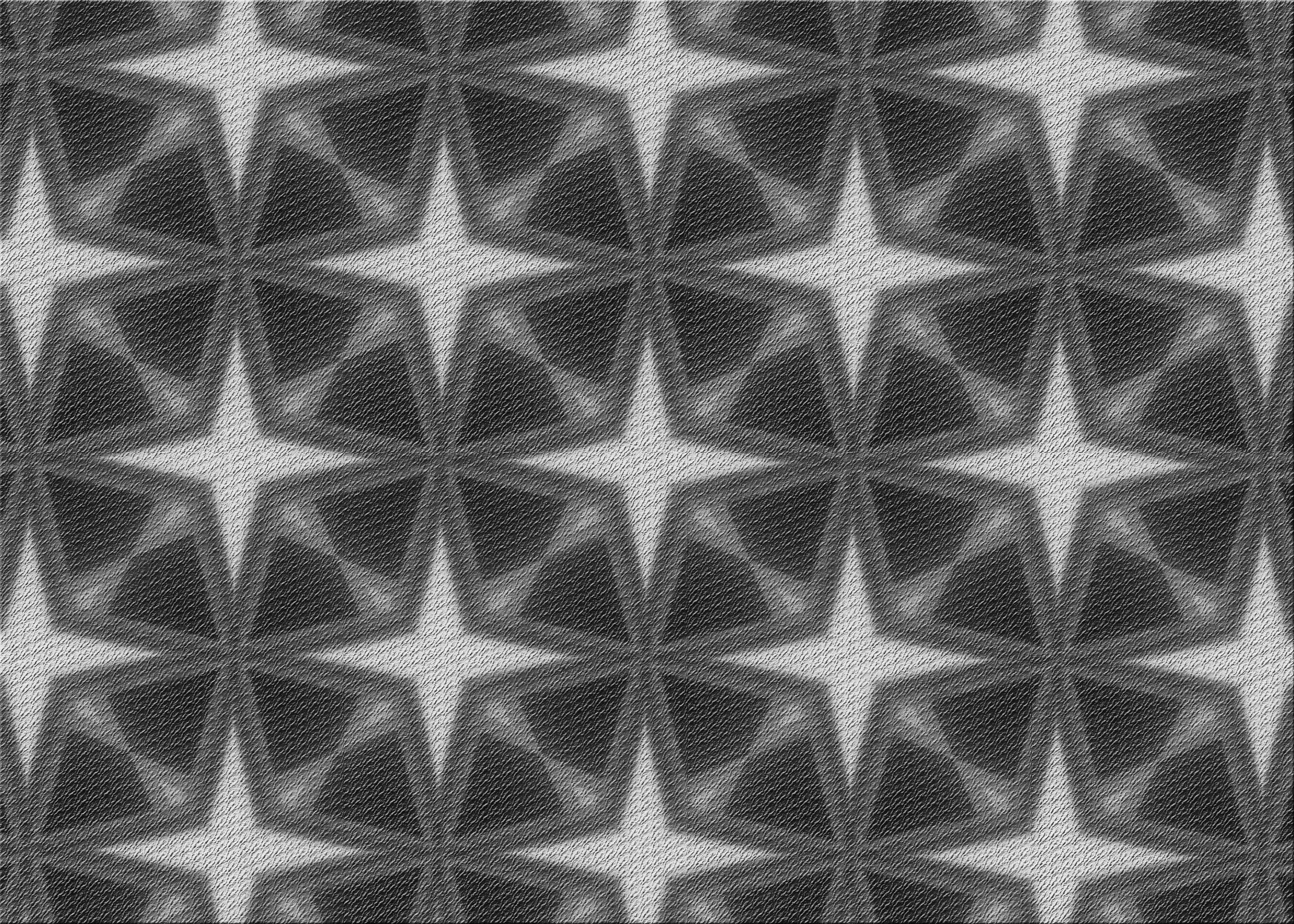 Ahgly Company Indoor Rectangle Patterned Dark Gray Black Area Rugs, 5' x 7'