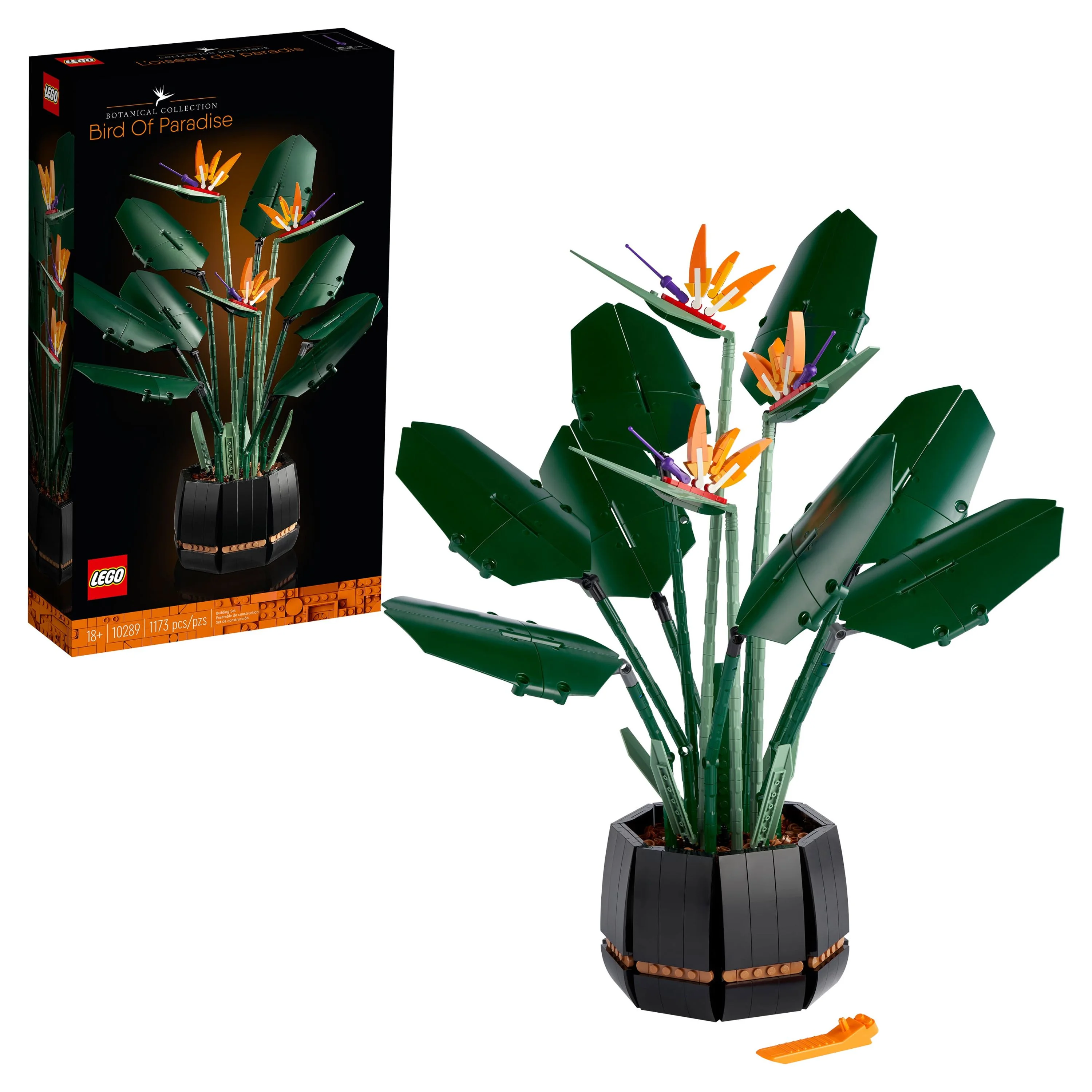 LEGO Icons Botanical Collection Bird of Paradise 10289, Flowers & Plants Model, DIY Set for Adults, Creative Activity, Office or Home Décor Gift Idea