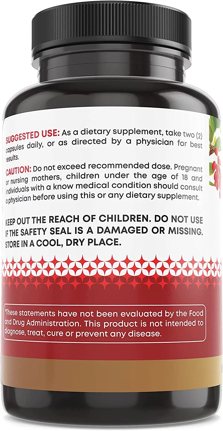 Ancient Bliss Berberine HCL 1200mg with Ceylon Cinnamon, Bitter Melon, Green Tea Extract - 120 Capsules - Supports Immune System & Metabolism