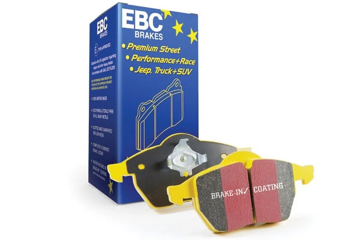 EBC Brakes Yellowstuff 4000 Series Street and Track Brake Pad Set Fits select: 2022 ALFA ROMEO STELVIO, 2022 ALFA ROMEO GIULIA
