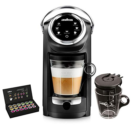 Lavazza Expert Coffee Bundle Classy Plus All-In-One Machine LB 400 + 1 Welcome Kit Pack of 36 Mixed Capsules + 1 Extra Vessel