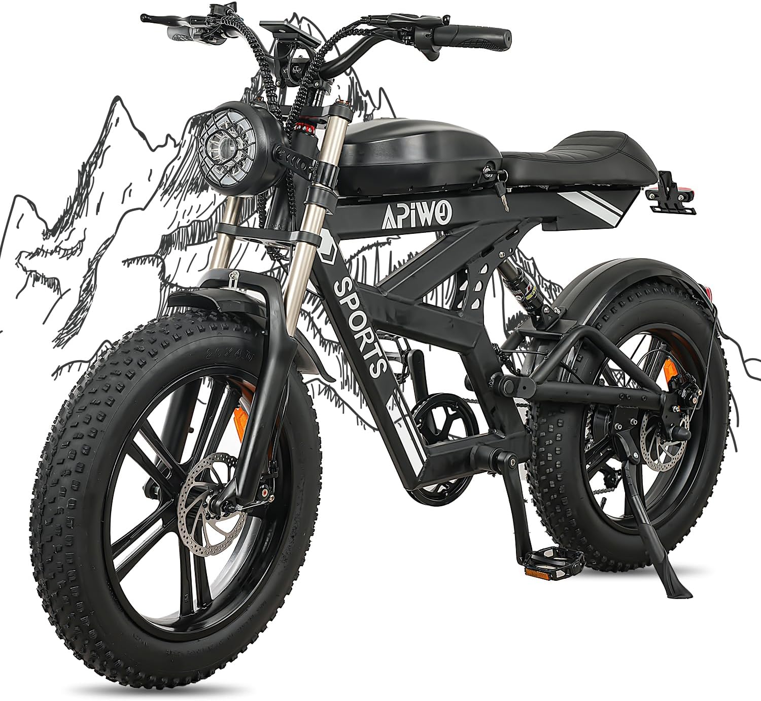 YUPENG Electric Bike for Adults, 20