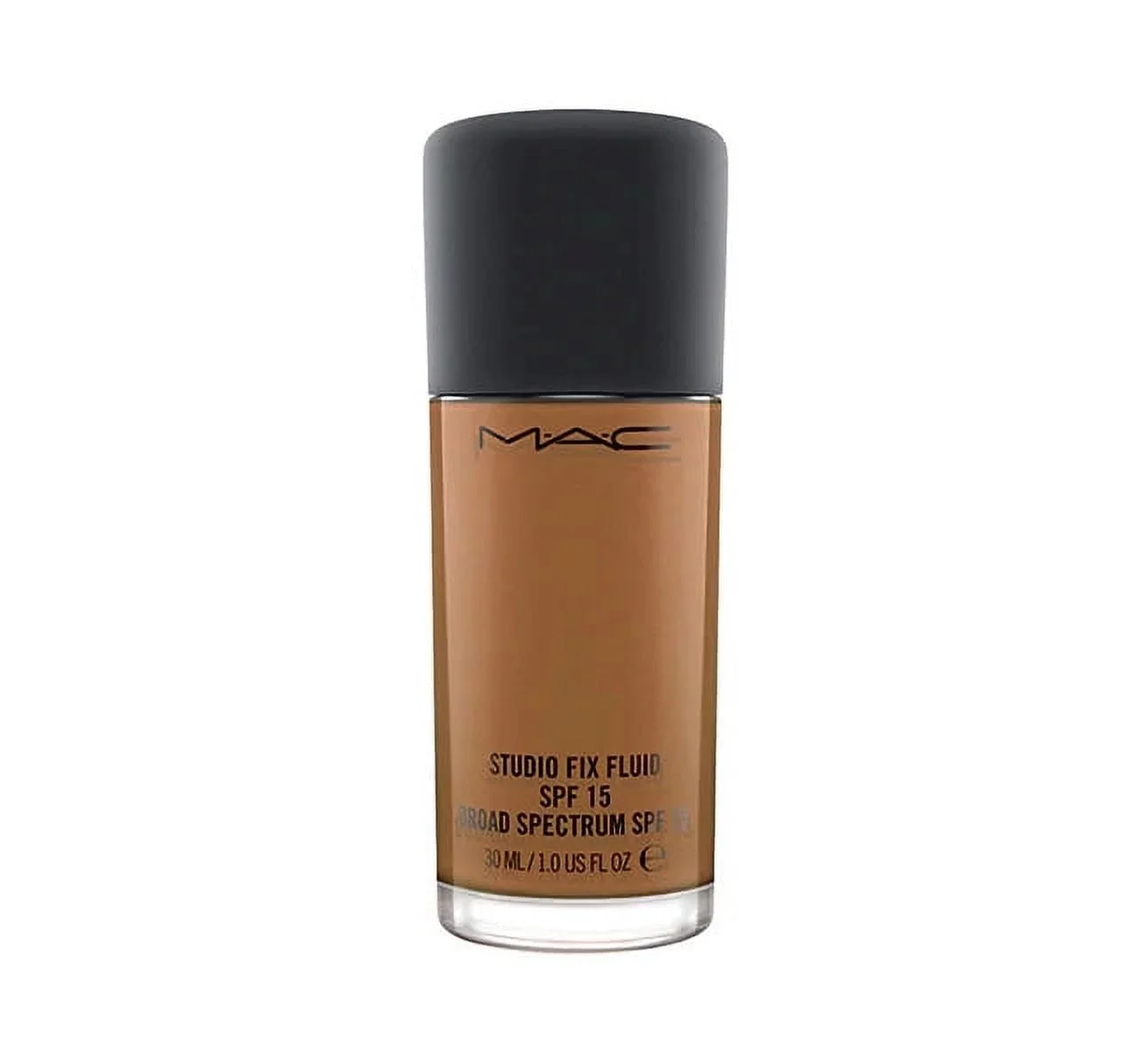 MAC COSMETICS STUDIO FOUNDATION 1.0 OZ NC58 MAC COSMETICS/STUDIO FIX FLUID SPF 15 (NC58) 1.0 OZ (30 ML) DEEP RICH BROWN WITH NEUTRAL FOR DEEP DARK SKIN (NC)