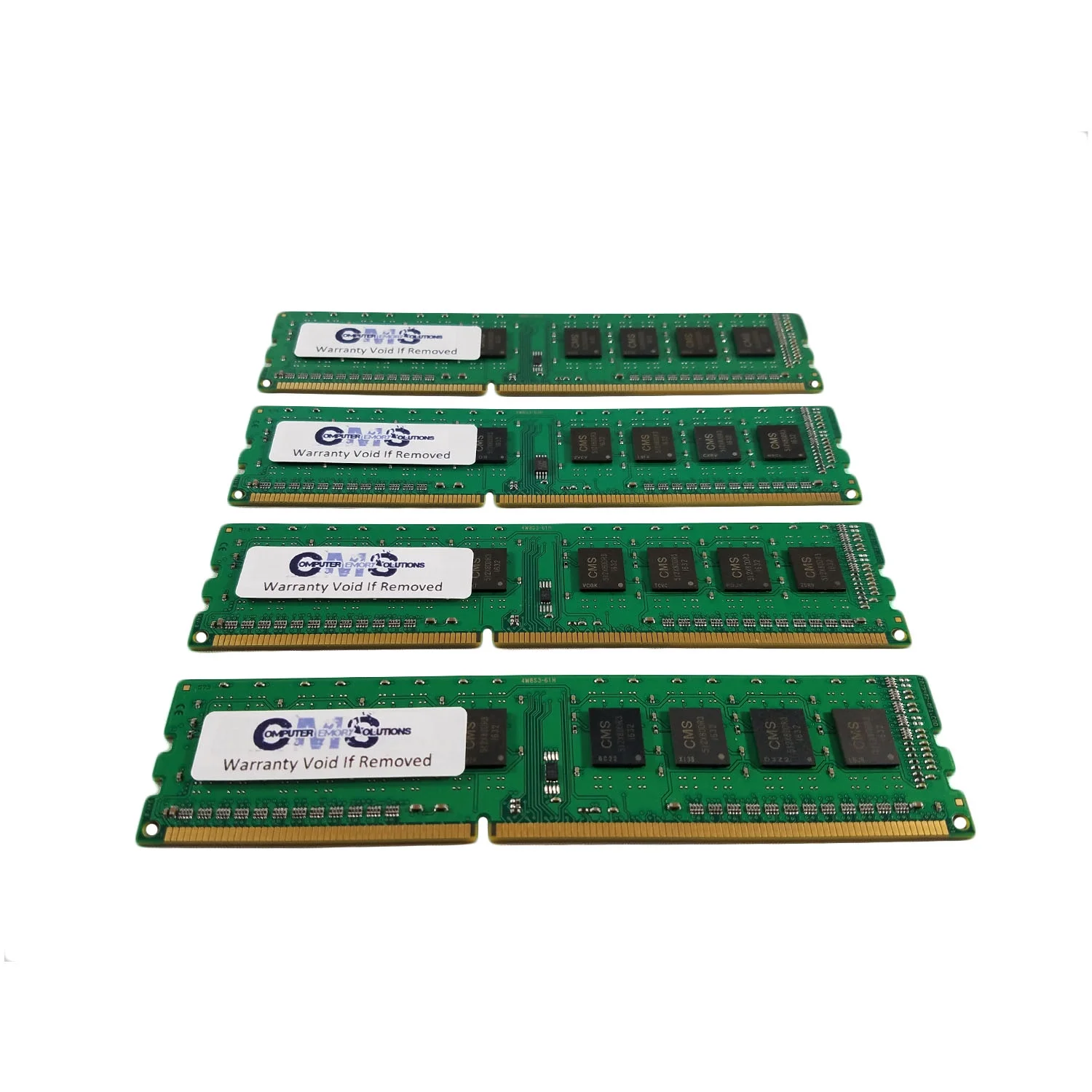 CMS 32GB (4x8GB) DDR3 12800 1600MHz NON ECC DIMM Memory Ram Upgrade Compatible with Dell® Optiplex 7020 MT/SFF desktop - C7