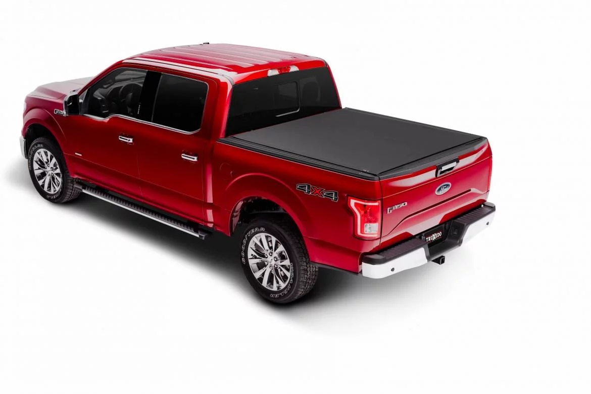 Truxedo Pro X15 Soft Roll Up Truck Bed Tonneau Cover | 1446801 | Compatible with 2007-2021 Toyota Tundra W/Track System (Excludes Trail Special Edition Storage Boxes) 8' 2