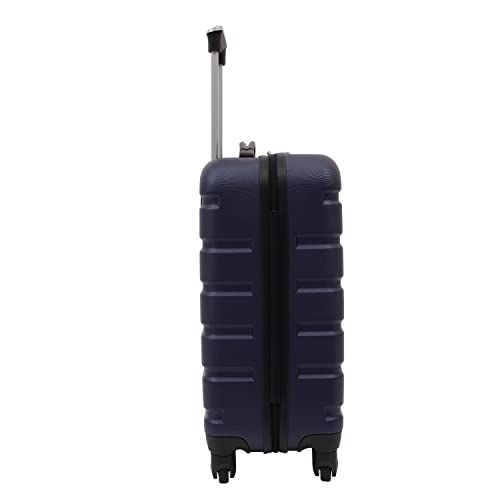 Travelers Club Harper Luggage, Black, 20-Inch Carry-On
