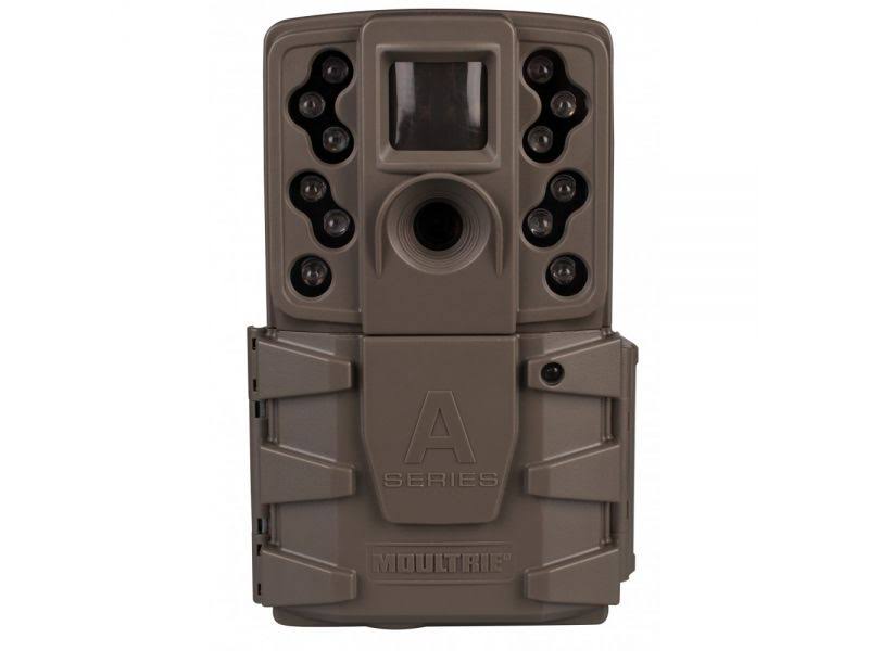 Moultrie A-25 12 MP Low Glow Long Range Scout Infrared Game Trail Camera, Brown