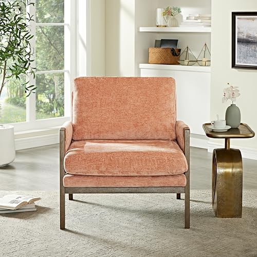 Roundhill Furniture Kelly Mid-Century Modern Accent Armchair, Green