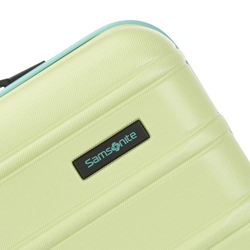 Samsonite Omni 2 Hardside Expandable Luggage with Spinner Wheels, 2-Piece Set (19/24), Lagoon Blue