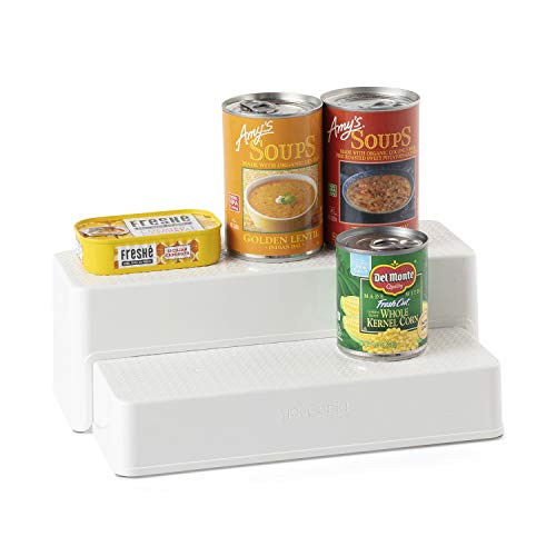 YouCopia ShelfSteps Can Organizer, 3 Shelf, White