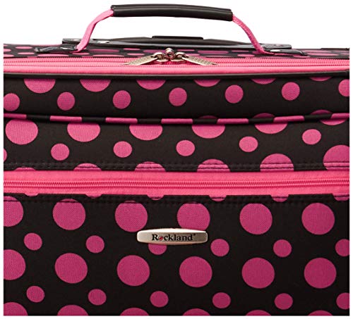 Rockland Fashion Softside Upright Luggage Set, Beach