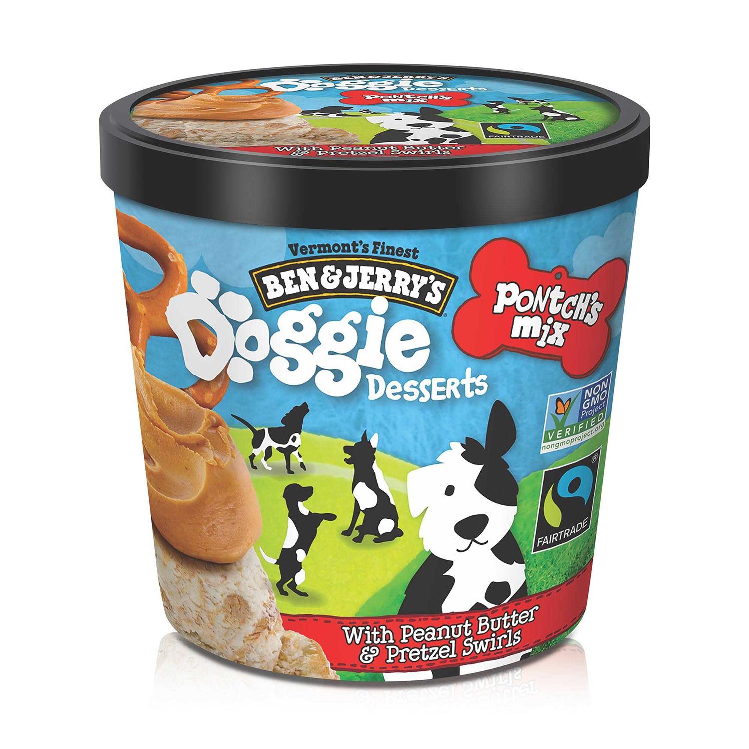 Ben & Jerry's Pontch's Mix Doggie Desserts Frozen Dog - Pet Supplies online store