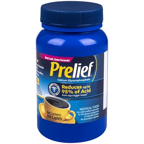 Prelief Acid Reducer Caplets Dietary Supplement, 300 Count