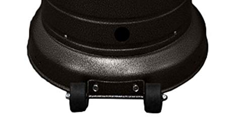 Hiland-HLDS01-CGT-Tall Patio Heater, Hammered Bronze Finish