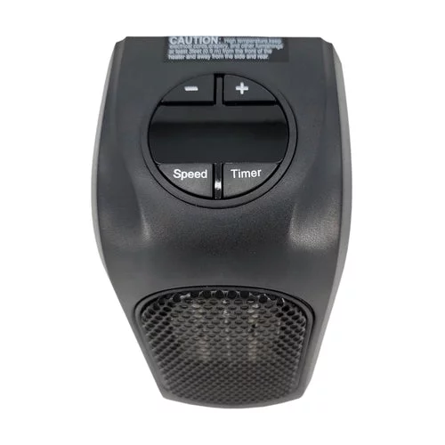 Warm-Living 400W Personal Digital Programmable Plugin Heater With Remote, Black