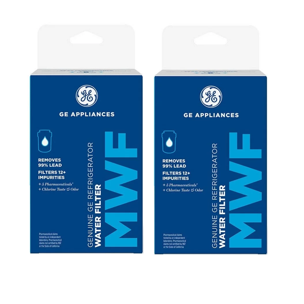 2Pack MWF Refrigerator Water Filter Replacement for Smart Refrigerator, Compatible with SmartWater MWF, MWFINT, MWFP, MWFA,GWF, GWFA FMG-1, WFC1201, RWF1060,9991,PC83879
