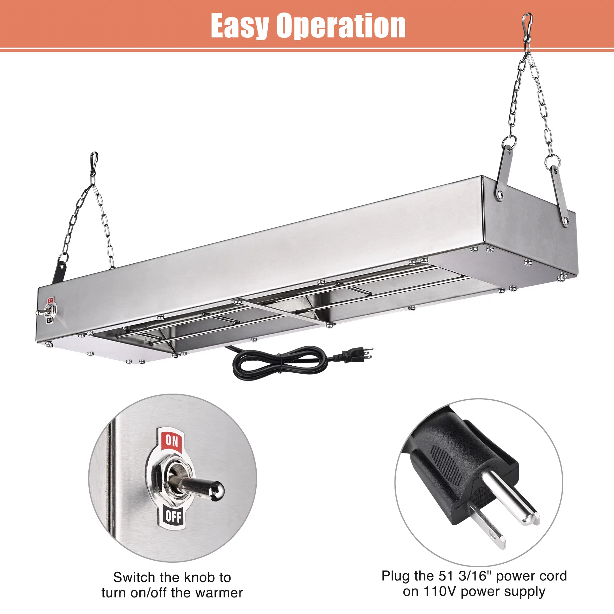 WeChef Commercial Food Warmer 24