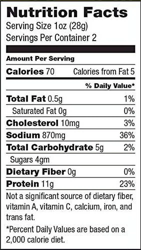 Old Trapper Jumbo Kippered Beef Steaks, Teriyaki - 2 oz (Box of 12)