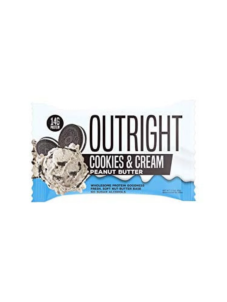 Outright Bar - Whole Food Protein Bar - 12 Pack - MTS Nutrition (Peanut Butter Cookies & Cream)