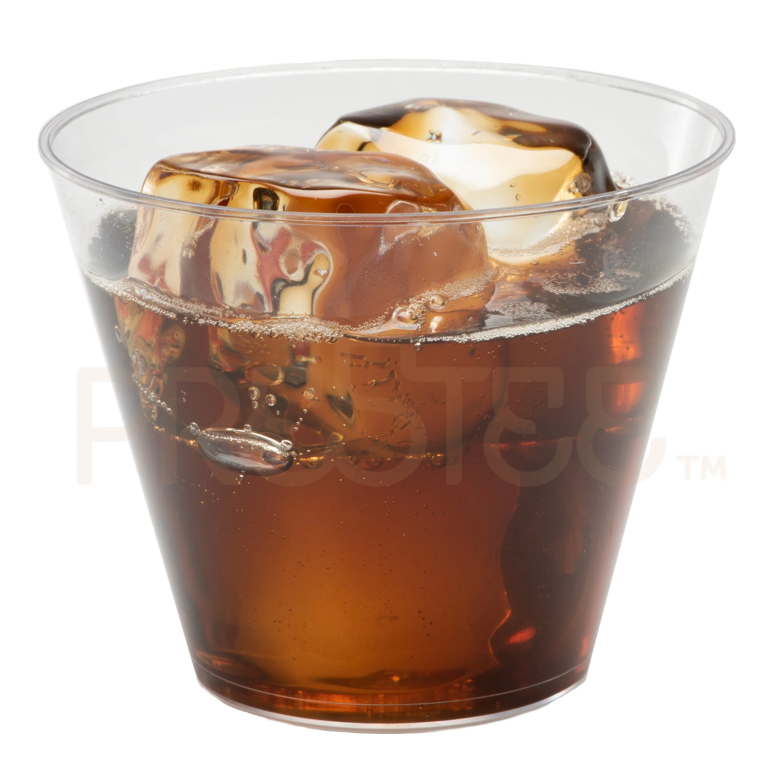 200 Clear Plastic Cups - 9 Ounce | Hard Disposable Cups | Plastic Wine Cups | Plastic Cocktail Glasses | Plastic Drinking Cups | Plastic Party Punch Cups | Bulk Party Cups | Wedding Tumble