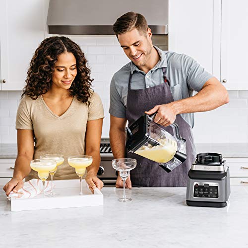 Ninja BN801C, Professional Plus Kitchen System With Auto-iQ, 72oz Pitcher, Black/Silver, 1400W (Canadian Version)