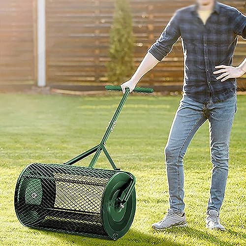 Lawn & Garden Spreader with Upgraded Side Clasps - 24
