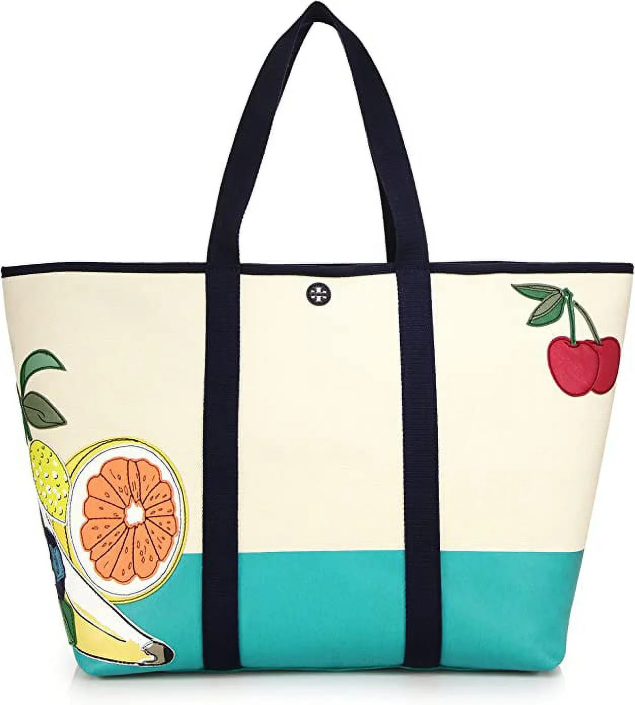Tory Burch Penn Applique XL Tote Bag, Fruit…