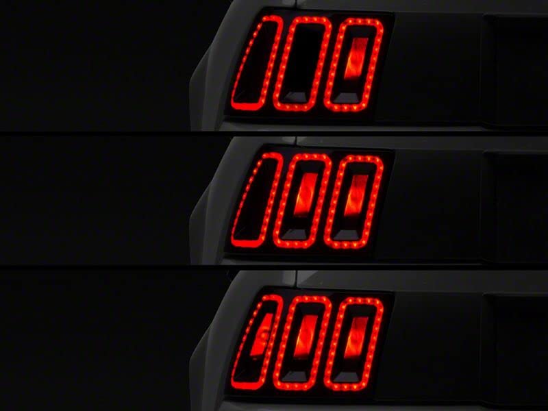 Raxiom LED Tail Lights and Sequential Tail Light Kit Fits Ford Mustang All 1999-2004 Excluding 99-01 Cobra