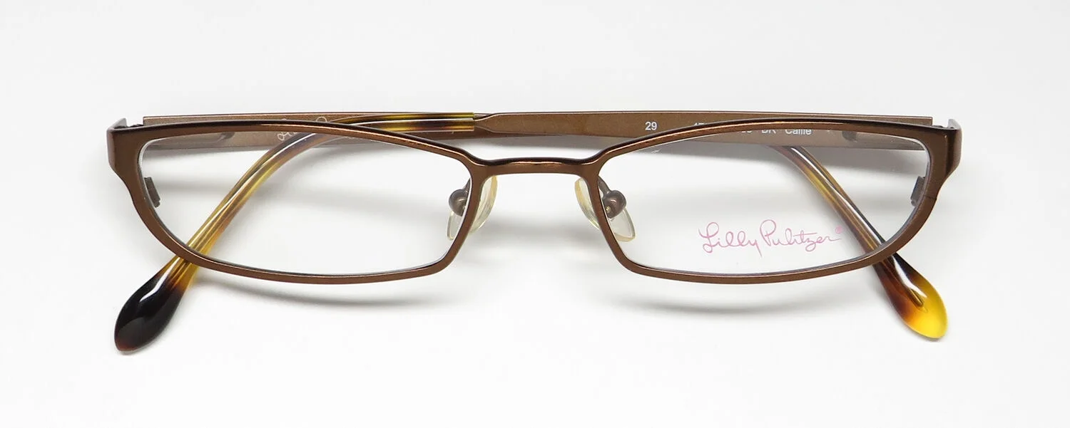 LILLY PULITZER Eyeglasses CALLIE Brown 47MM