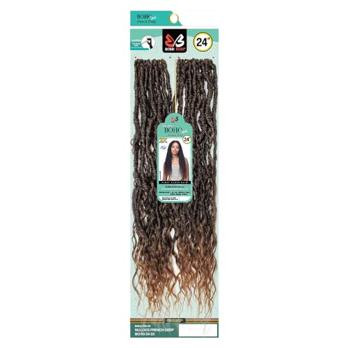Bobbi Boss Nu Locs Crochet Braid 2X FRENCH DEEP BOHO 24