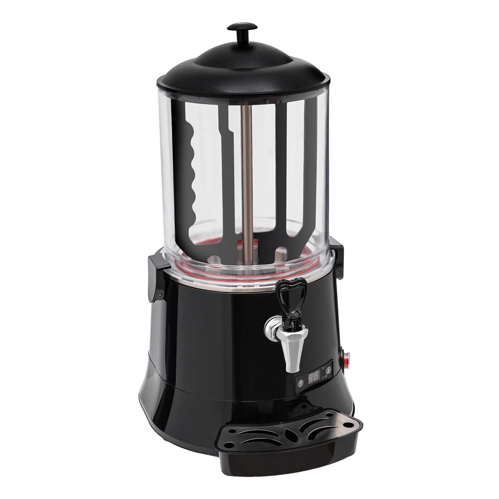 Commercial Hot Chocolate Dispenser Cocoa Milk Heating Beverage Dispenser 10L Water Dispenser