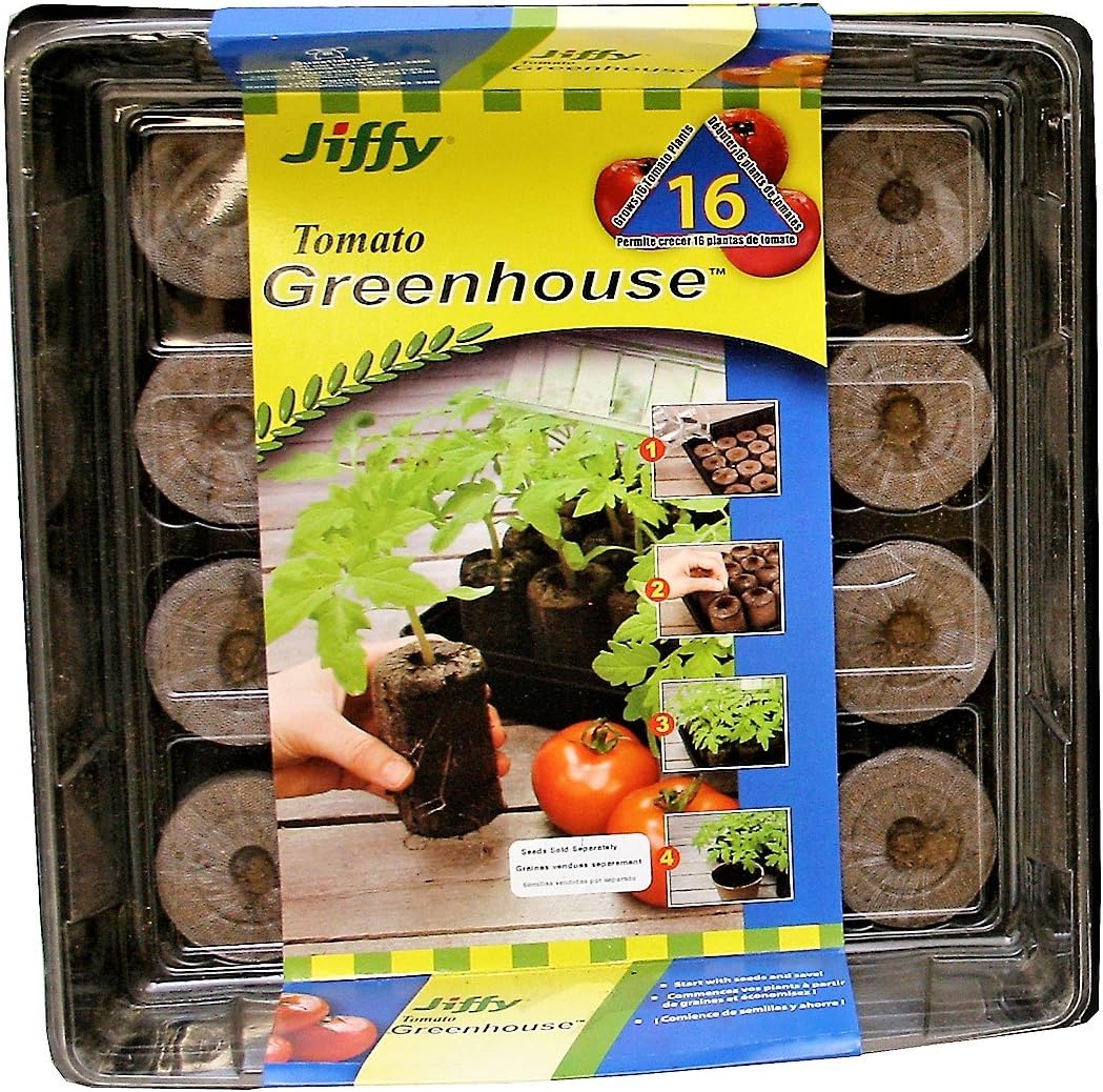 Ferry Morse/Jiffy Jiffy 60mm Tomato Starter Greenhouse 16 - J616