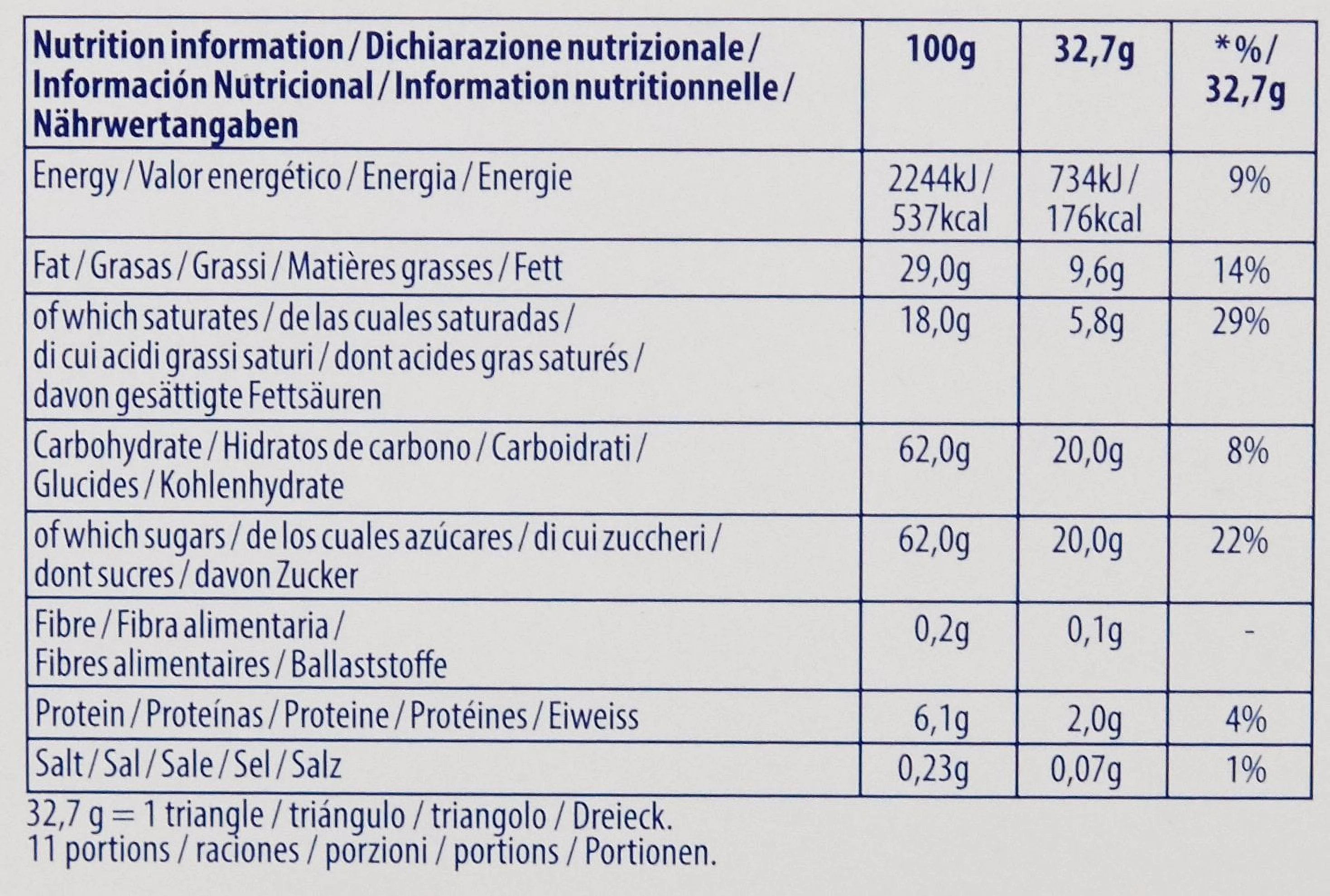 Toblerone White Large Bar Chocolate, 360 g